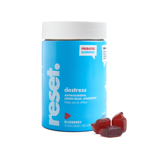 RESET Destress Vitamins Gummies Blueberry Flavour 💙