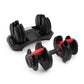 NORTHERN Selectable Adjustable Dumbbell Pair - 24kg x 2