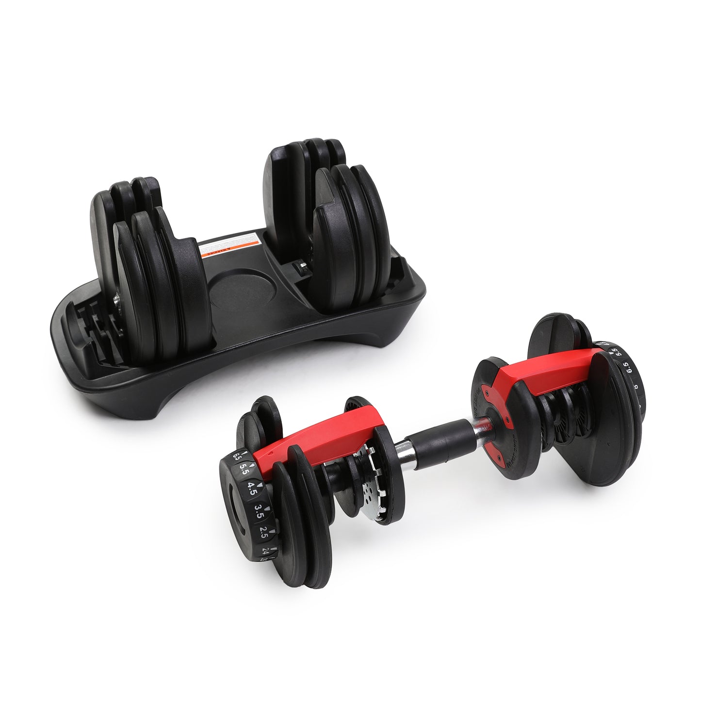 NORTHERN Selectable Adjustable Dumbbell Pair - 24kg x 2