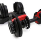 NORTHERN Selectable Adjustable Dumbbell Pair - 24kg x 2